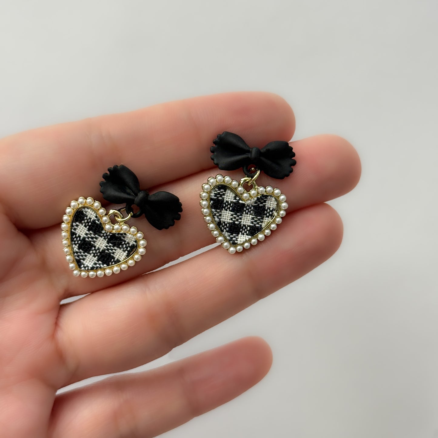 Cute Korean Bow Earrings