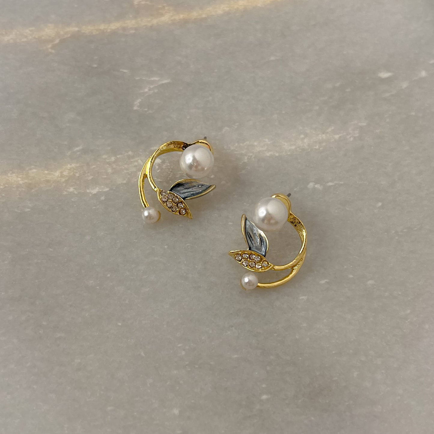 Korean 2in1 Mermaid Earrings