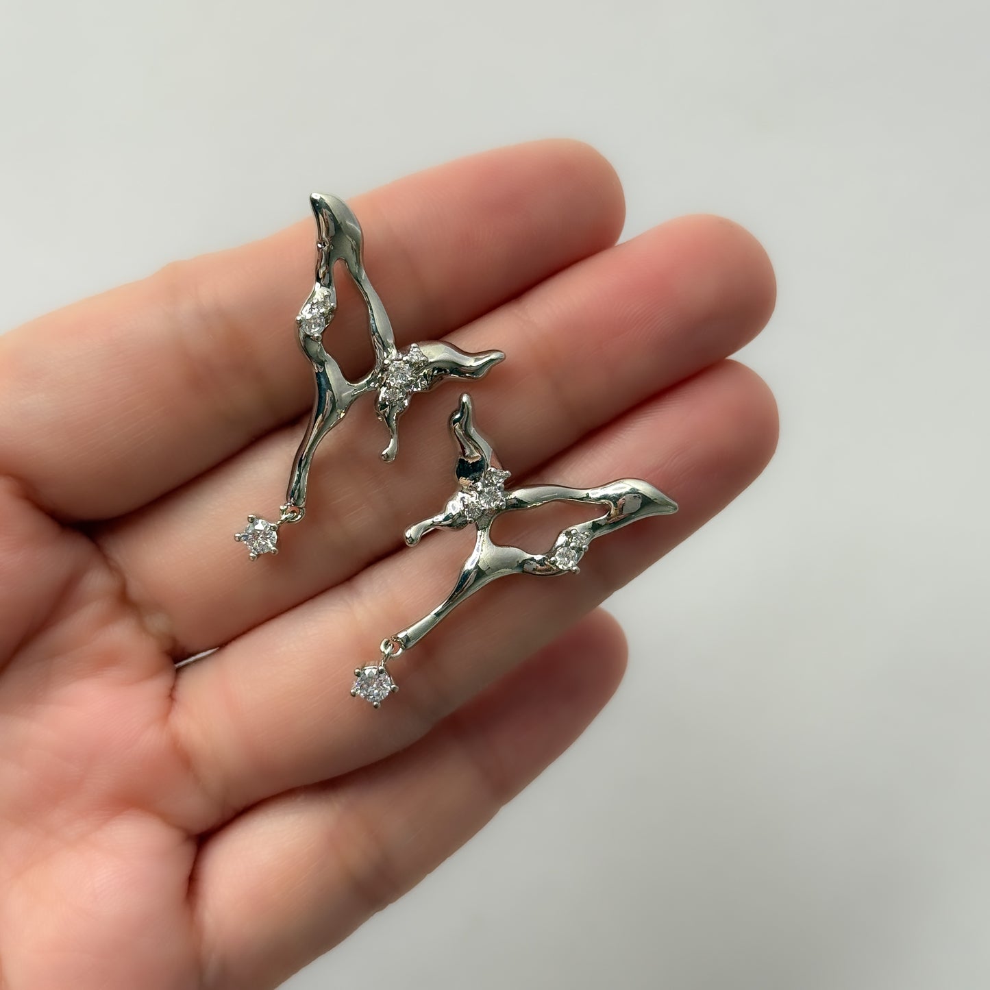 Korean Melting Earrings
