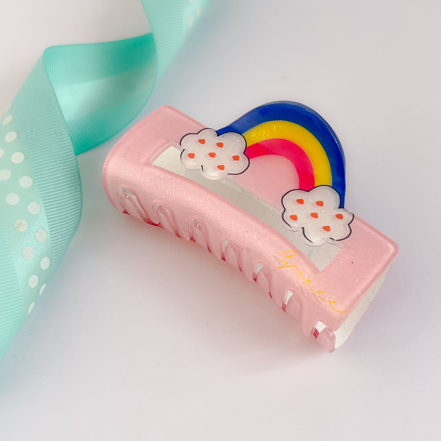 Kawai Rainbow Claw Clips