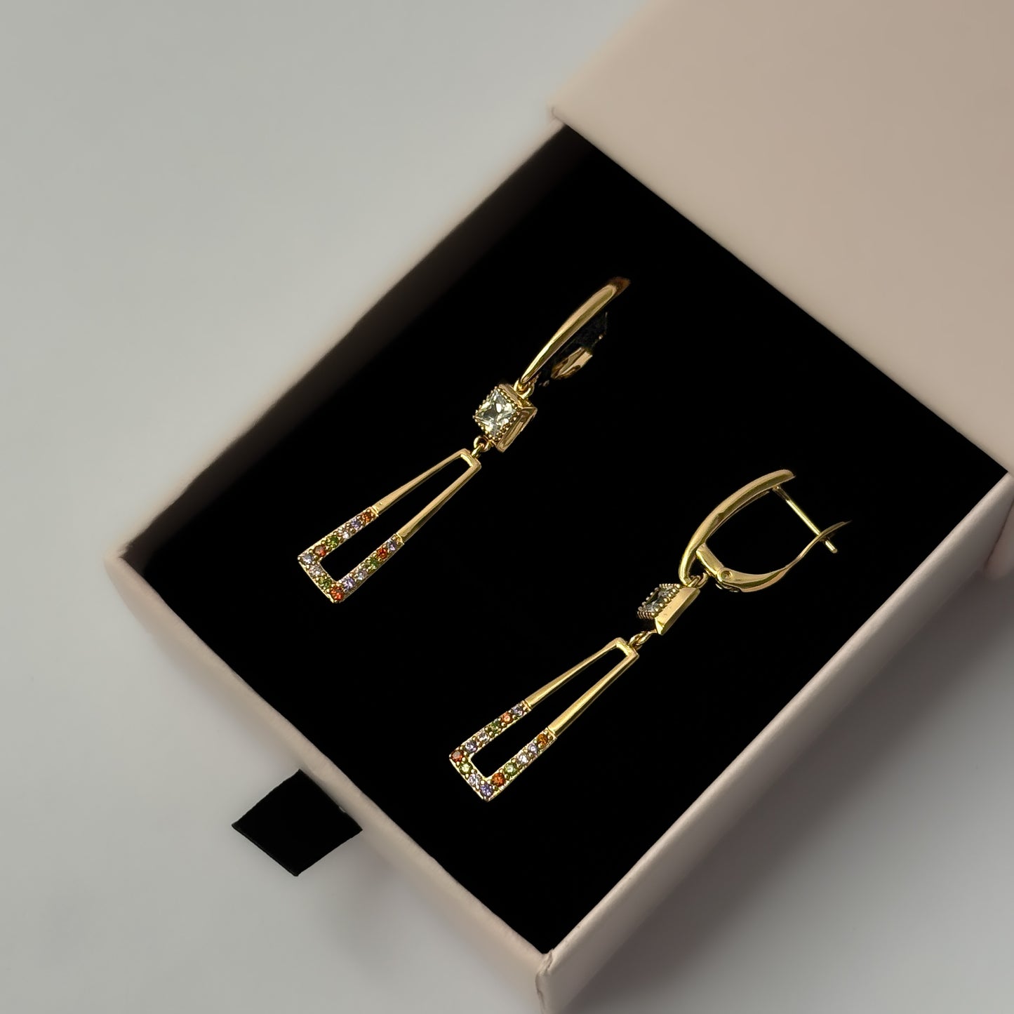 Premium 18K Gold Plated Vintage Drop Earrings