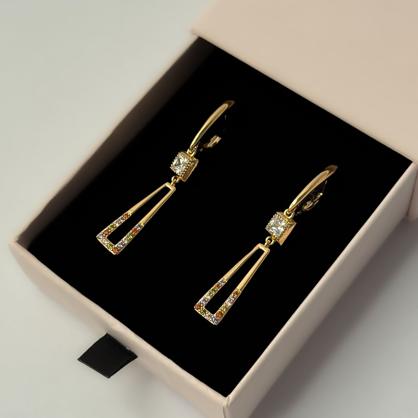 Premium 18K Gold Plated Vintage Drop Earrings