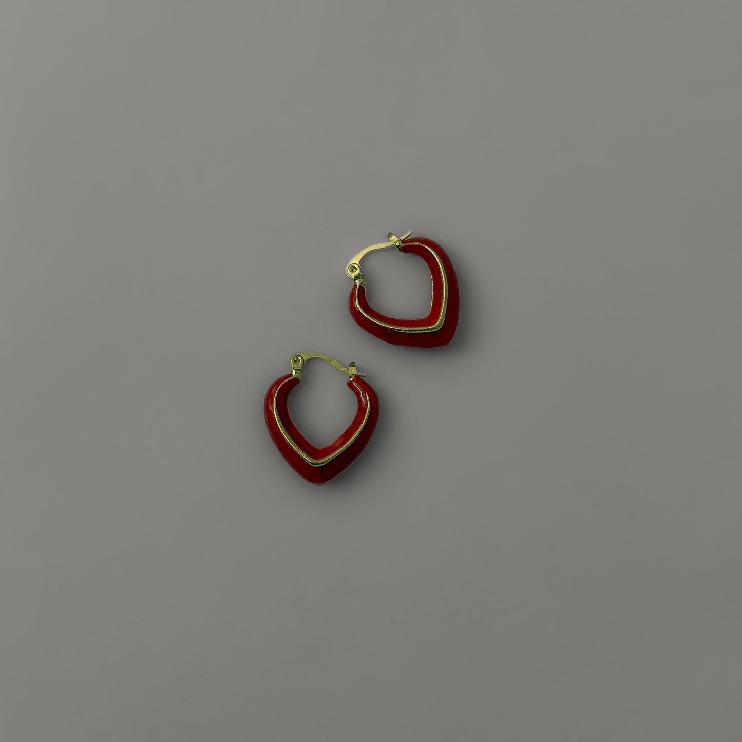 Korean Red Hoops