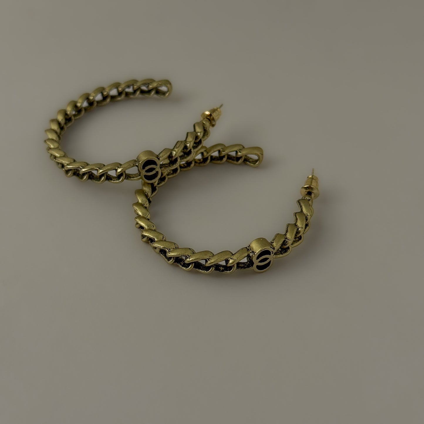 Korean Linked Lux Earrings