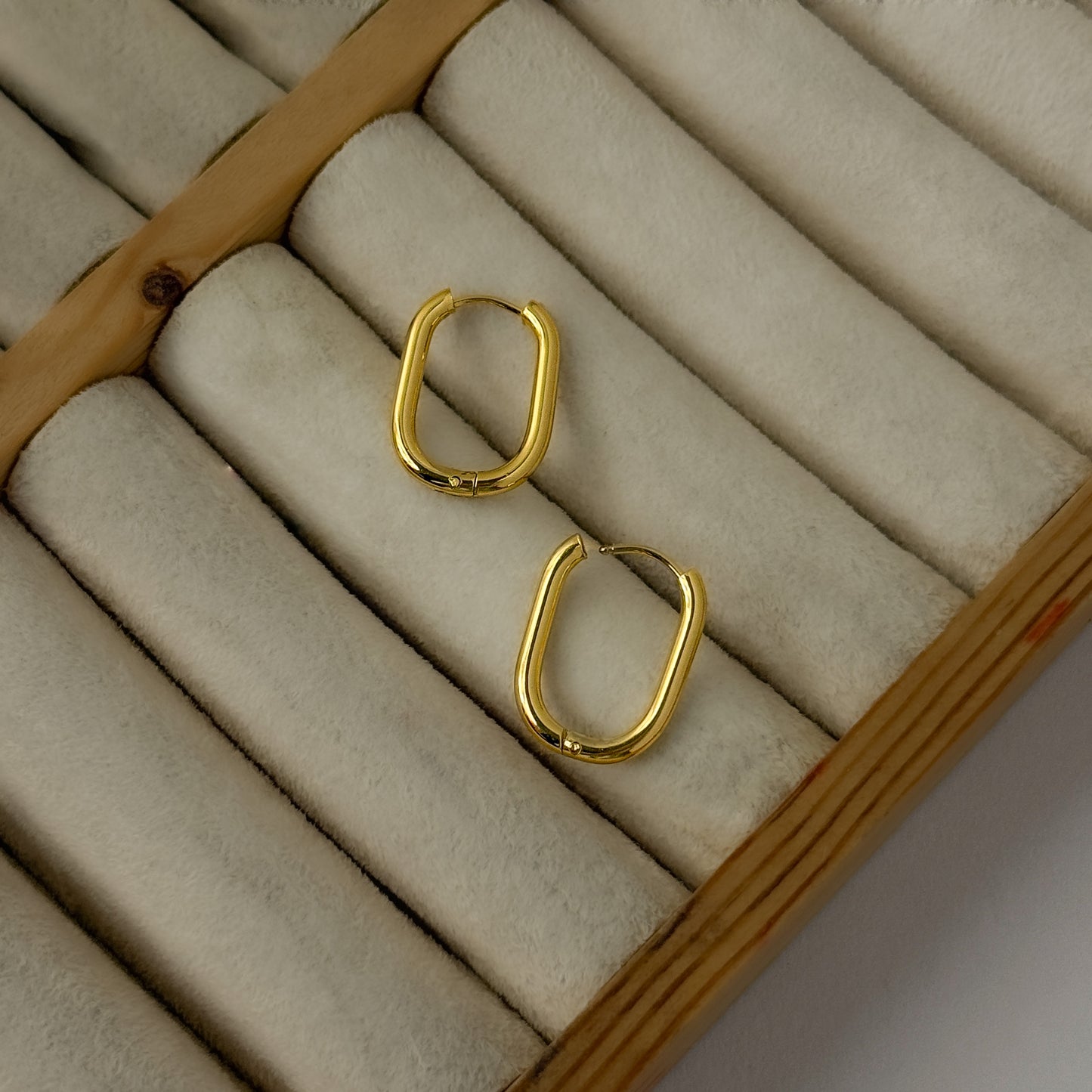 Stainless Steel Minimal Hoops