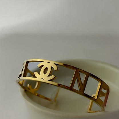 18K Gold Plated Luxury Cuff Bracelets