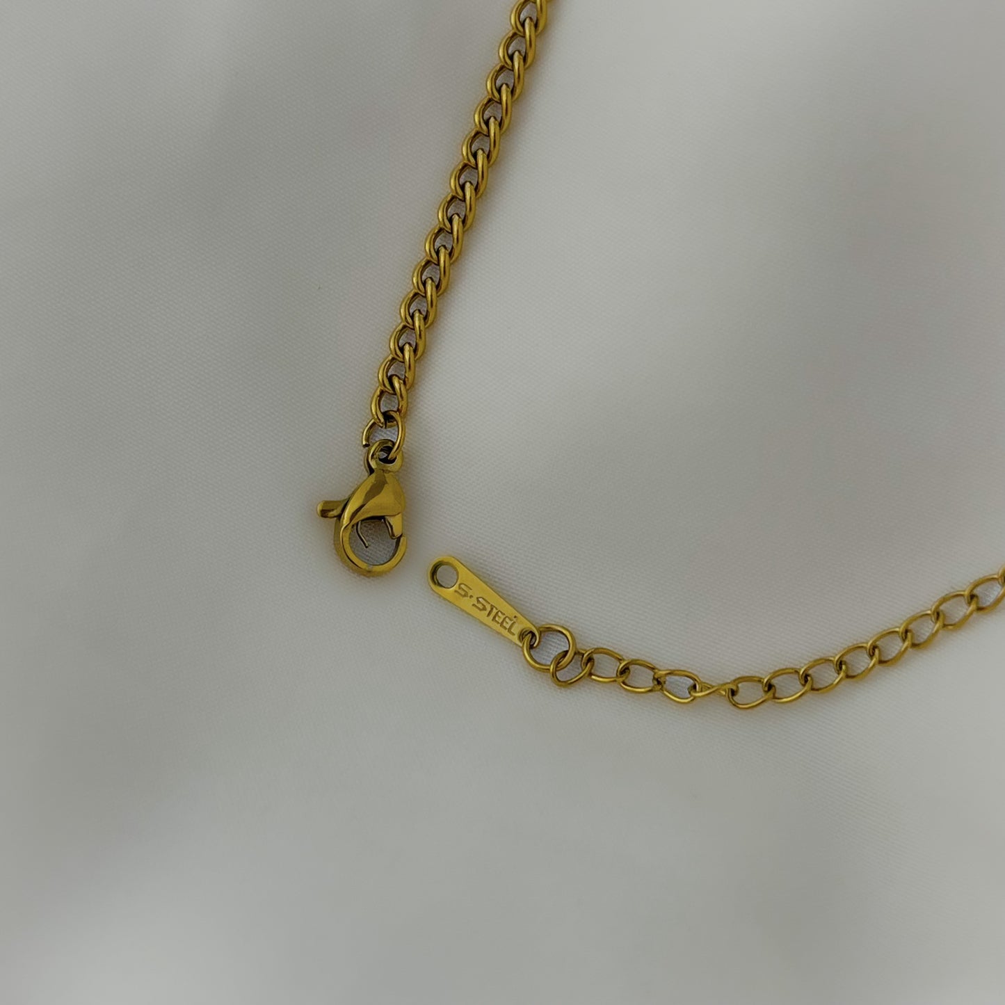 18K Gold Plated Bamboo Necklace