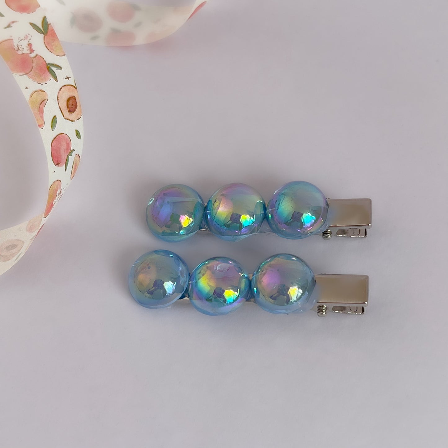 Marble Style Pair Clips