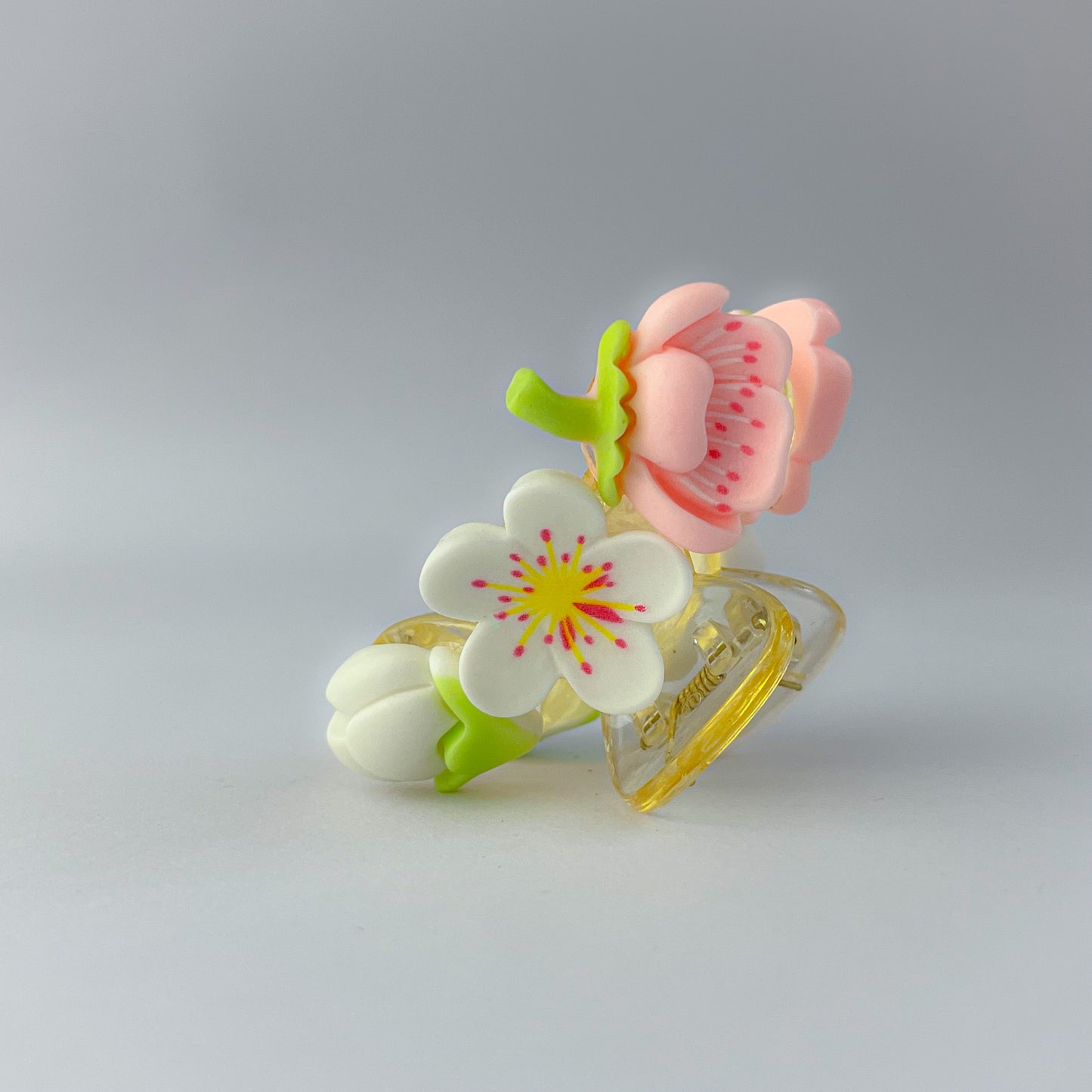 Korean Flower Claw Clips