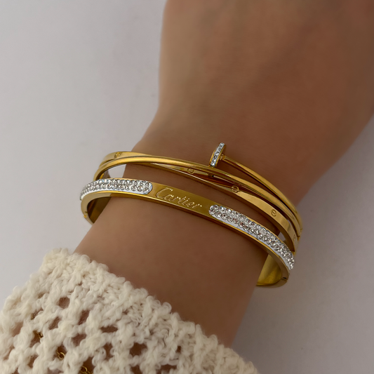 18K Gold Plated Luxury Statement Bracelets