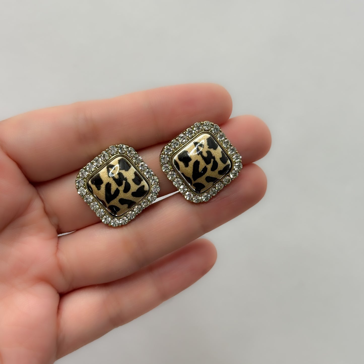 Korean Animal Print Earrings