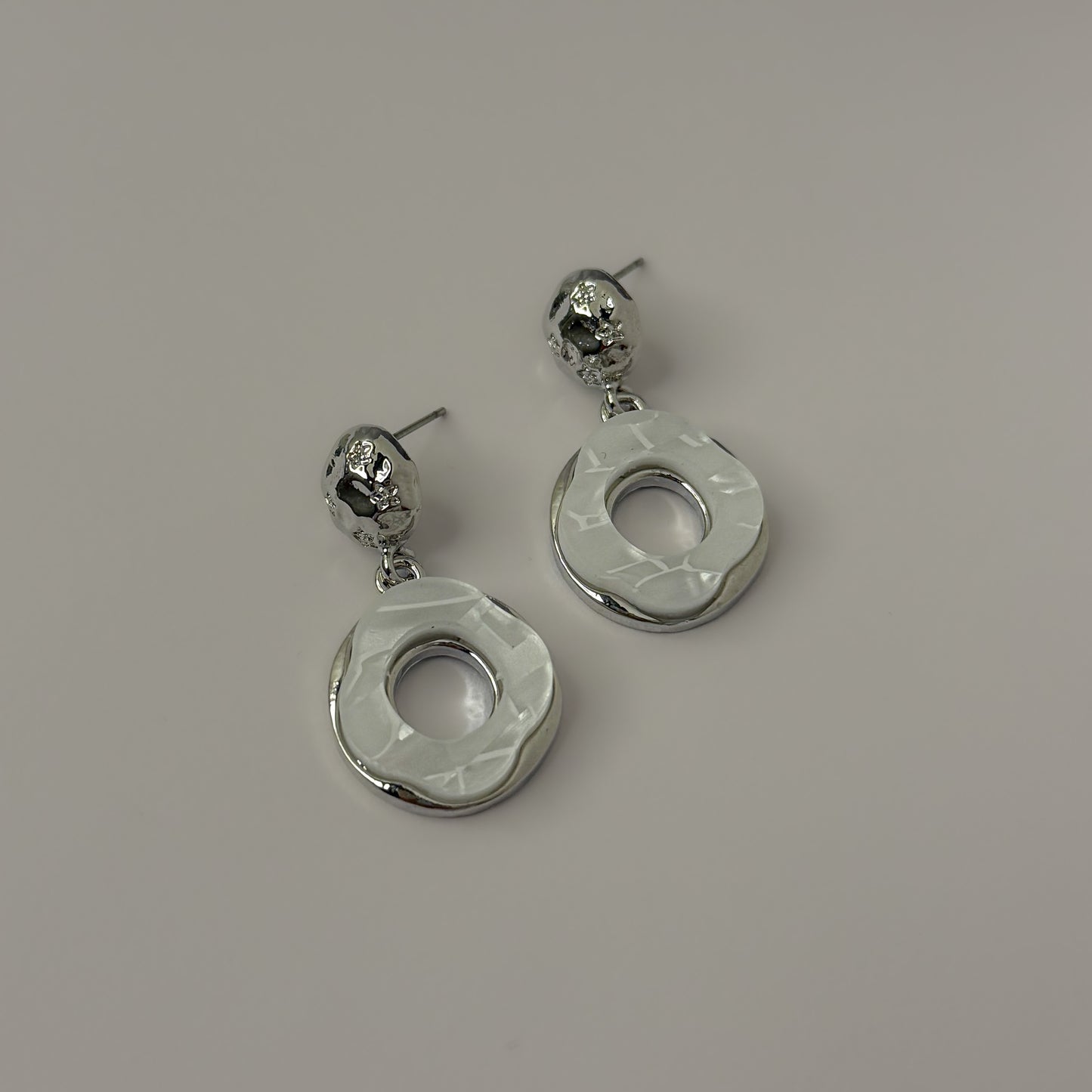 Korean Marble Cut Earrings