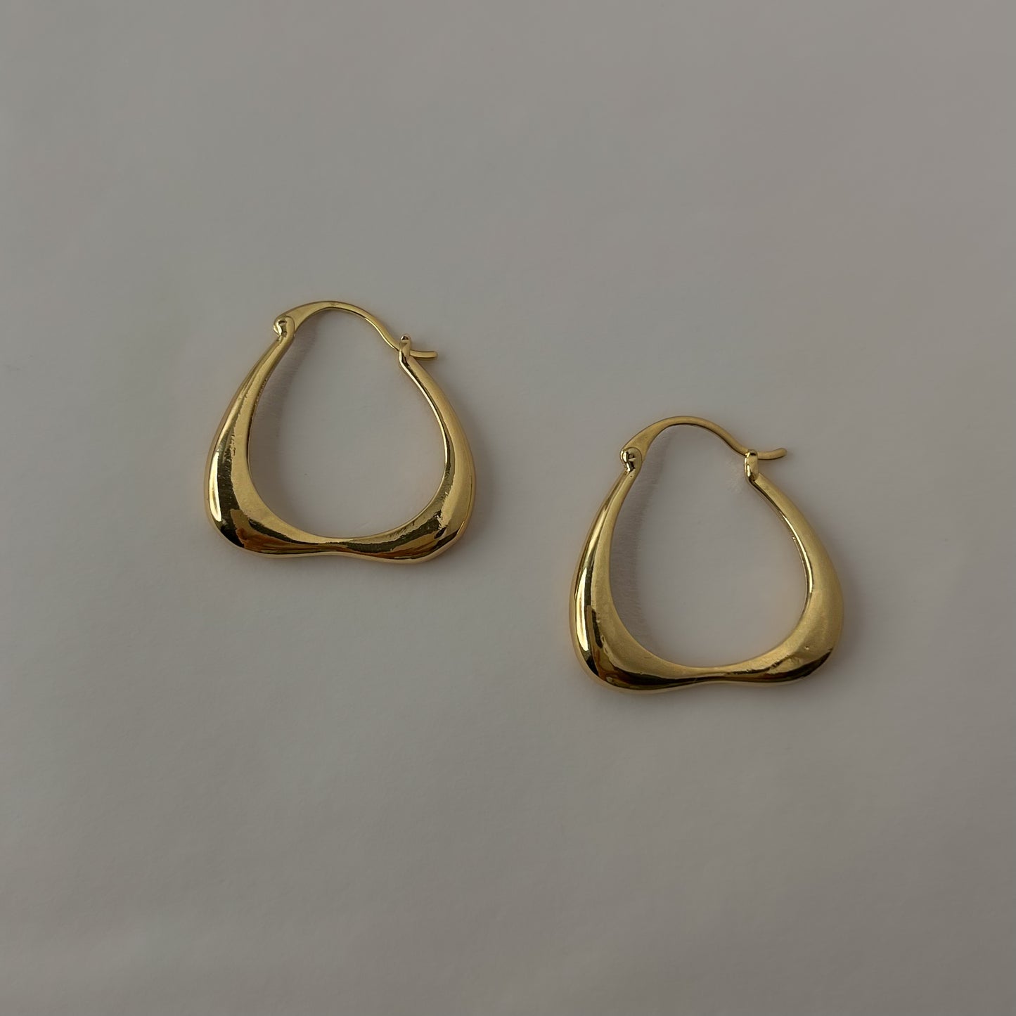 Stainless Steel Dainty Sleekly Hoop Earrings