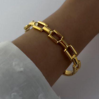 18K Gold Plated Connect Bracelets