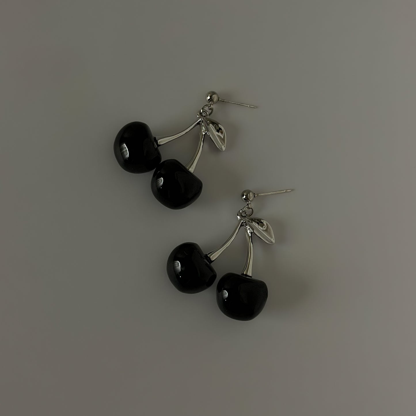 Black Cherry Earrings