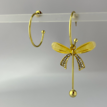 Korean Butterfly 4-in-1 Style Earrings