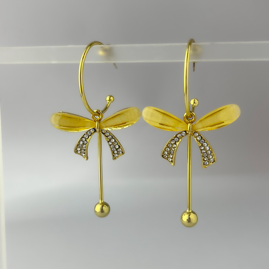 Korean Butterfly 4-in-1 Style Earrings