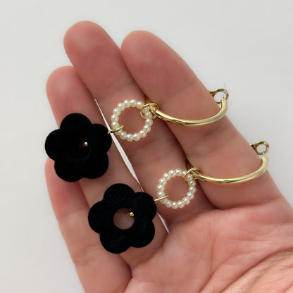 Korean Pretty 2in1 Earrings