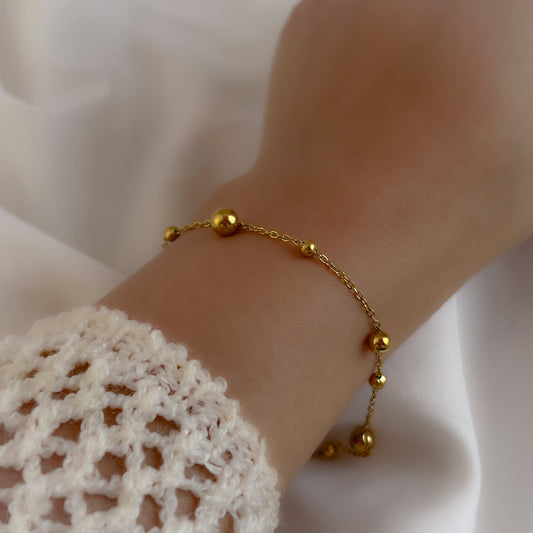 18K Gold Plated Dainty Bracelets