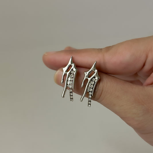 Korean Melting Earrings