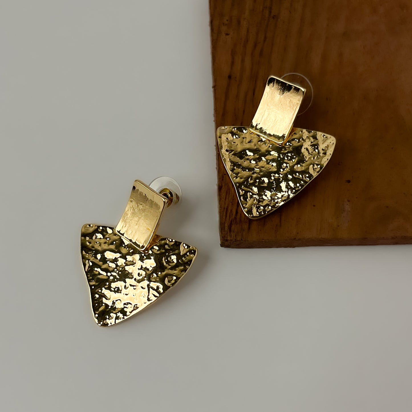 Statement Hammered Earrings