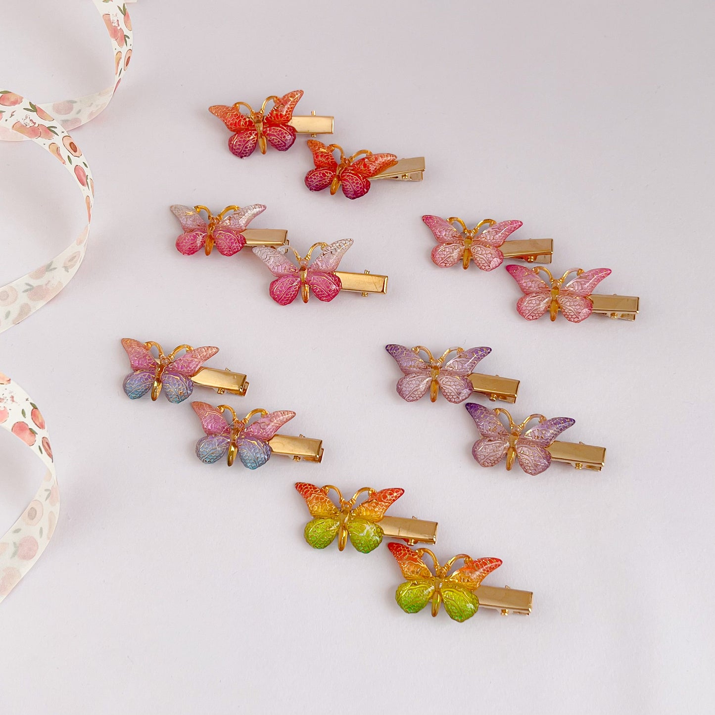 Butterfly Alligator Clips