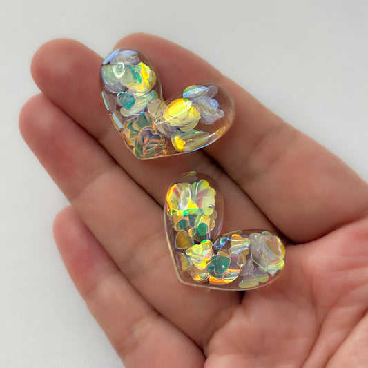 Cute Korean Heart Earrings
