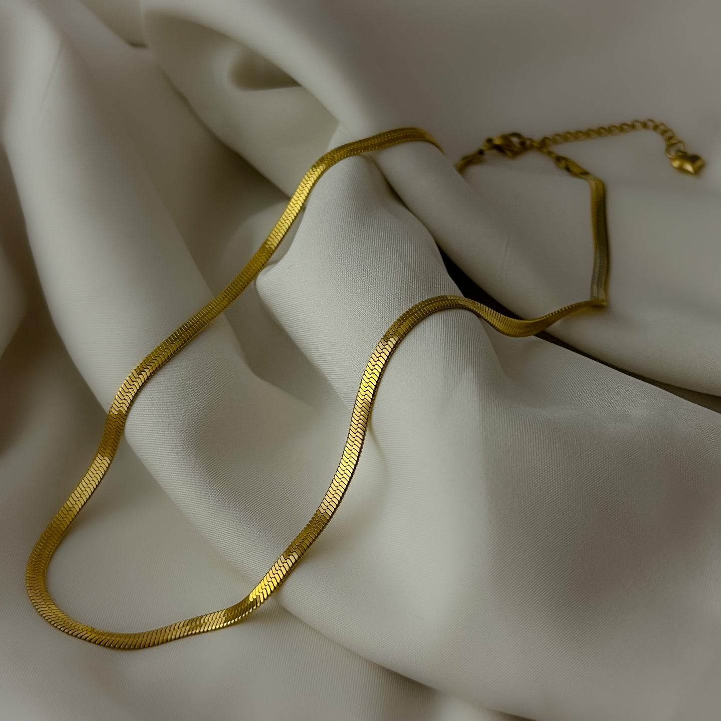 18K Gold Plated Snake Necklace