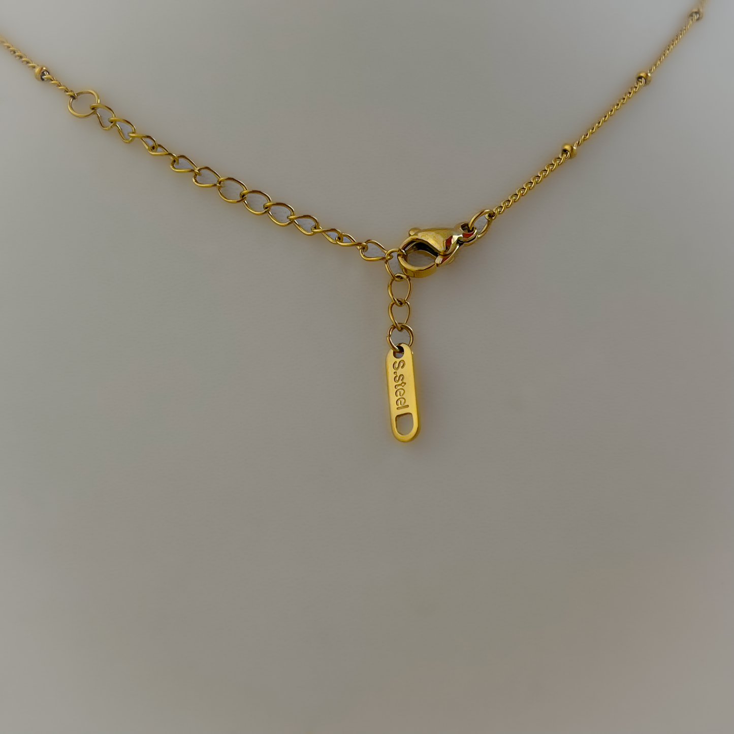 18K Gold Plated Elegant Bow Necklace