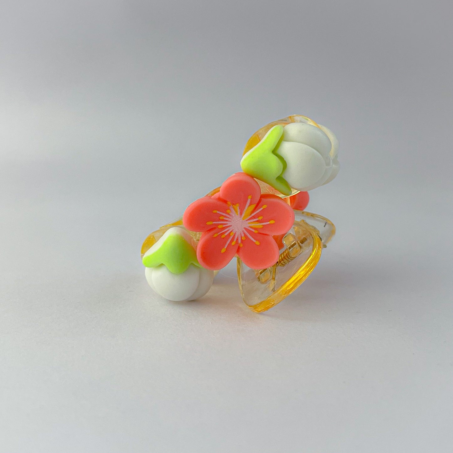 Korean Flower Claw Clips