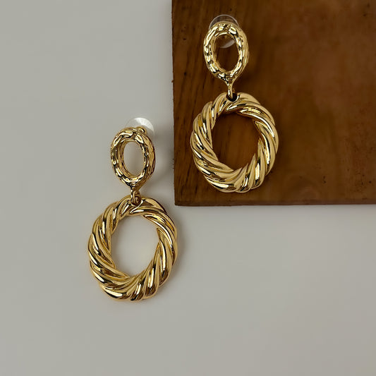 Statement Twist Earrings