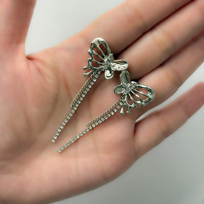 Korean 2in1 Butterfly Earrings