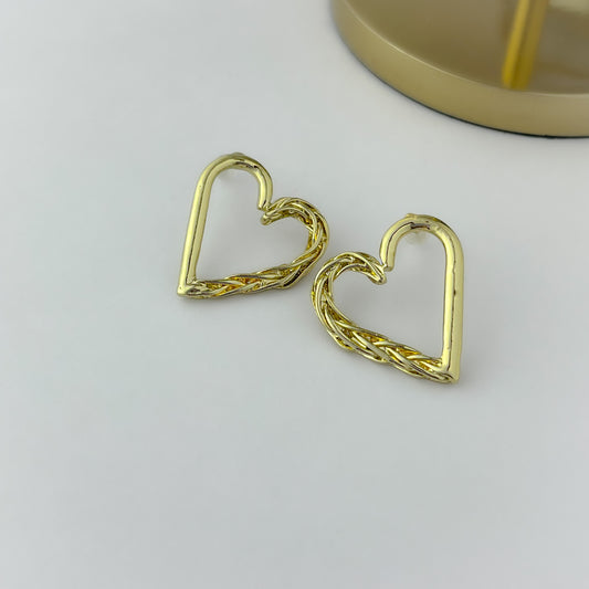 Korean Heart Earrings