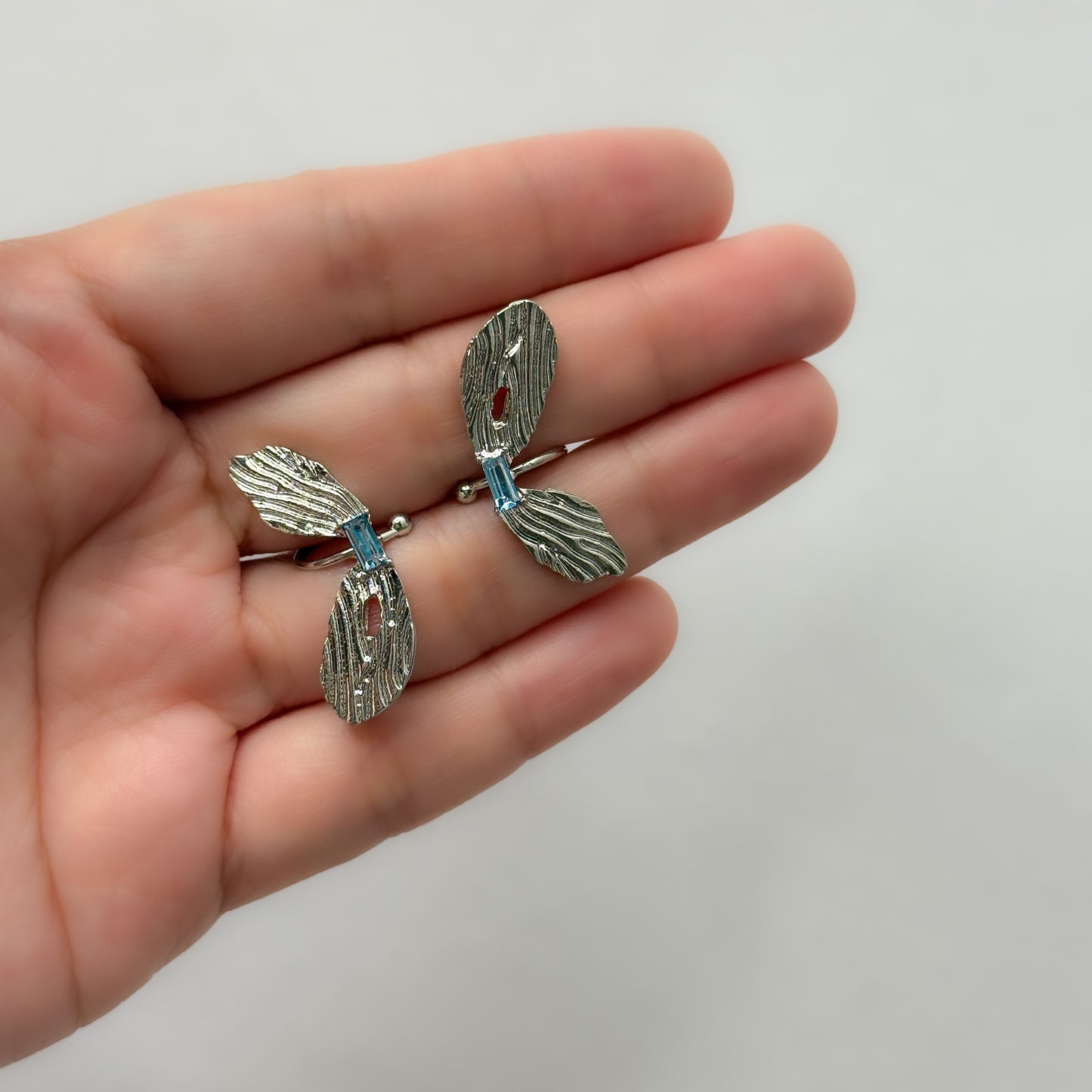 Korean Butterfly Cuff Earrings