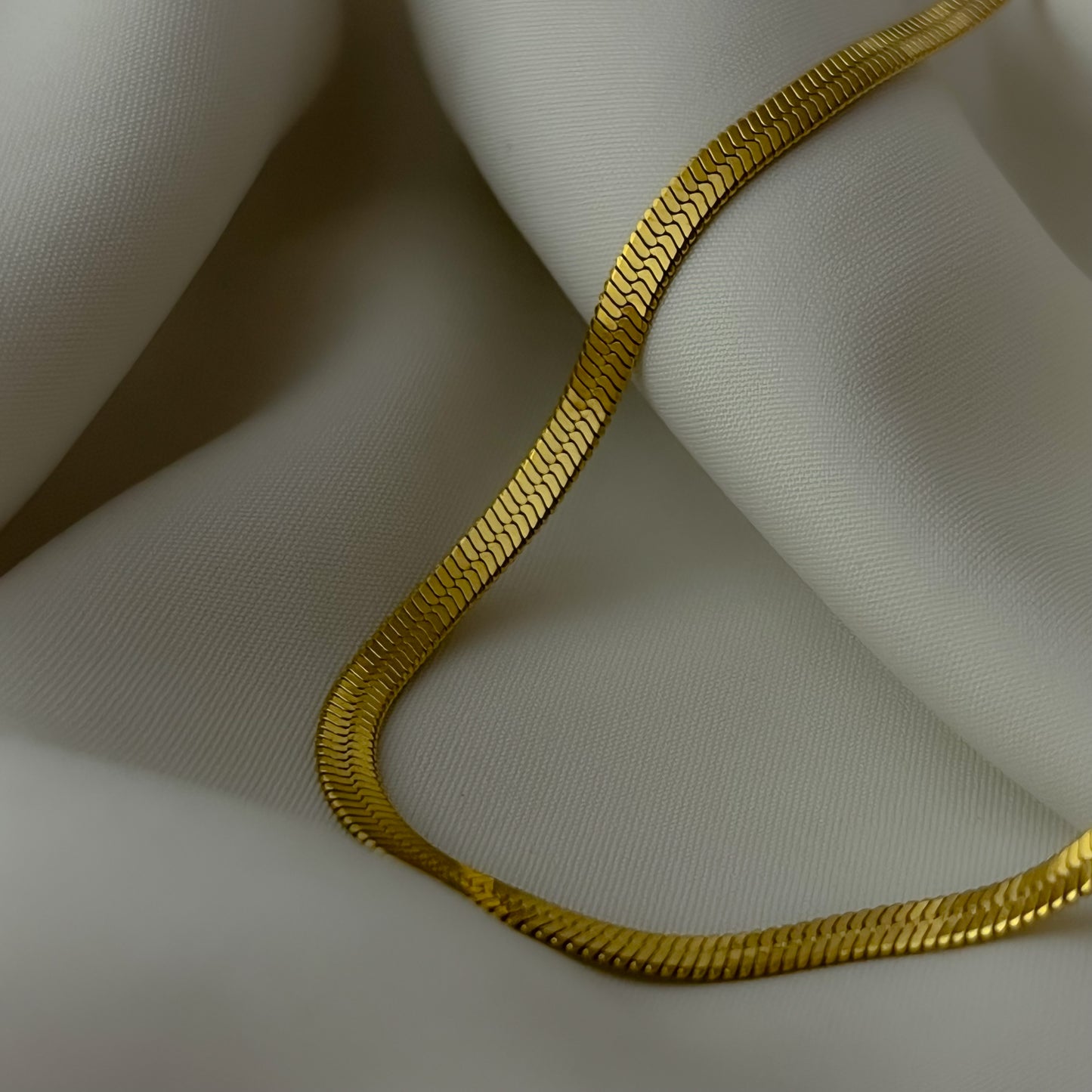 18K Gold Plated Snake Necklace