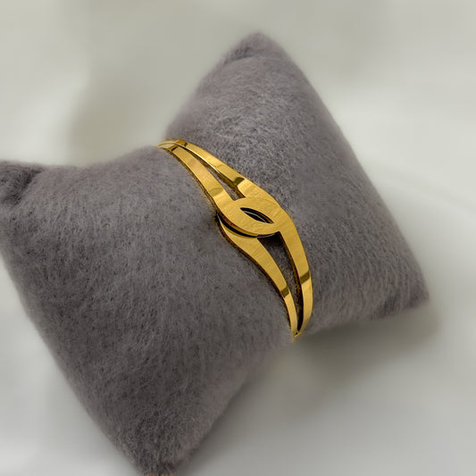 18K Gold Plated Chic Knot Bracelet