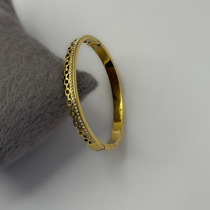 18K Gold Plated Glam Bracelet
