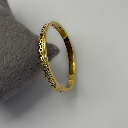 18K Gold Plated Glam Bracelet