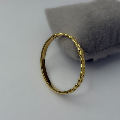 18K Gold Plated luxury Heart Bracelet