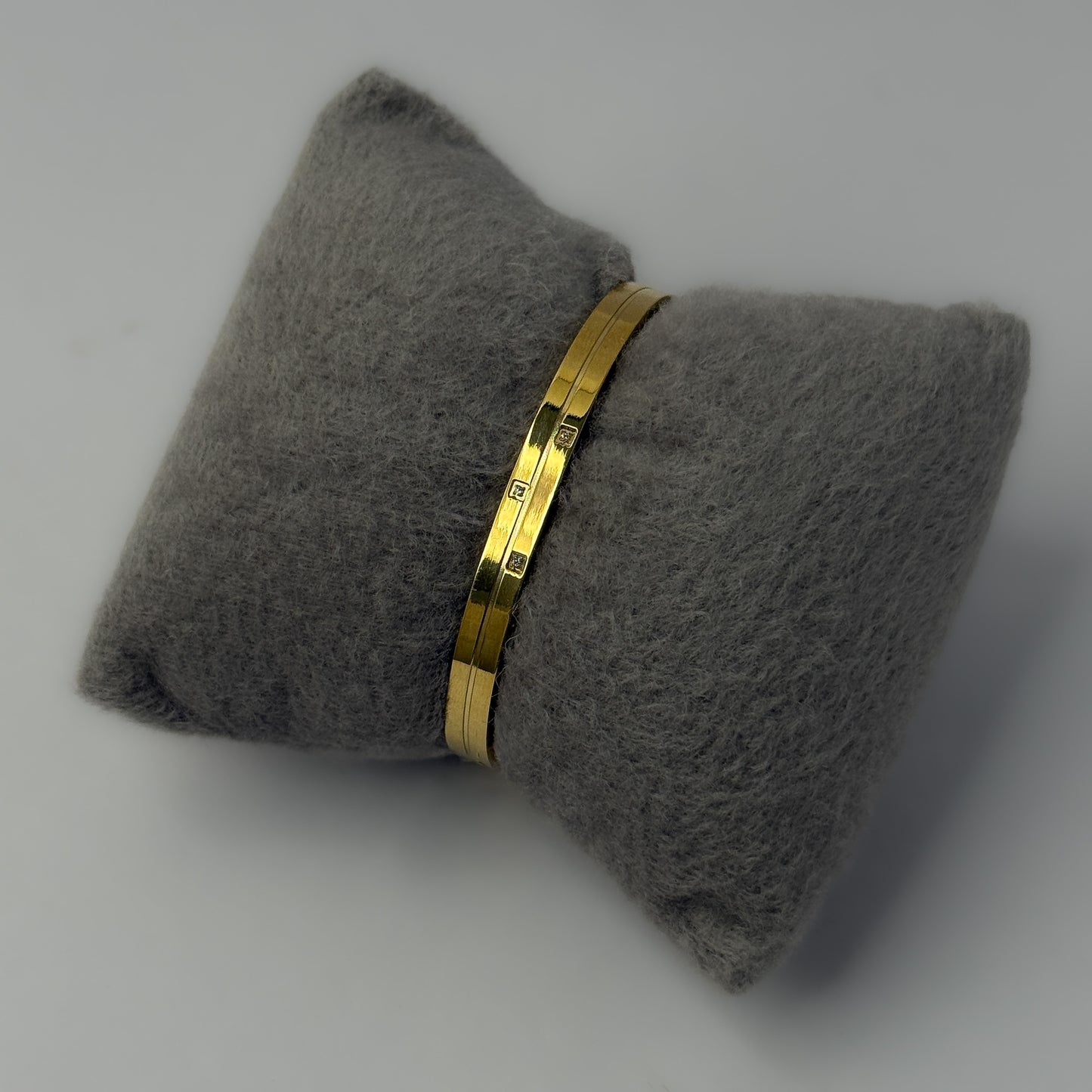 18K Gold Plated AD Stone Chic Bracelet