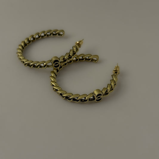 Korean Linked Lux Earrings
