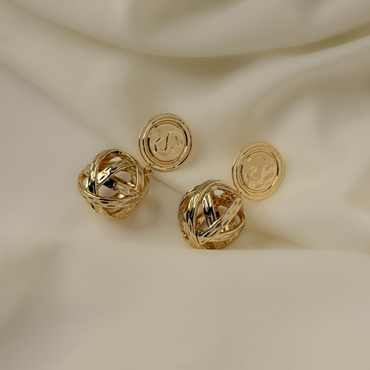 Statement Vintage Drop Earrings