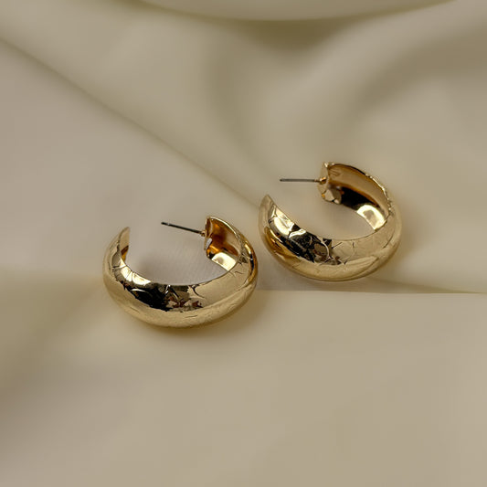 Statement Half Hoops